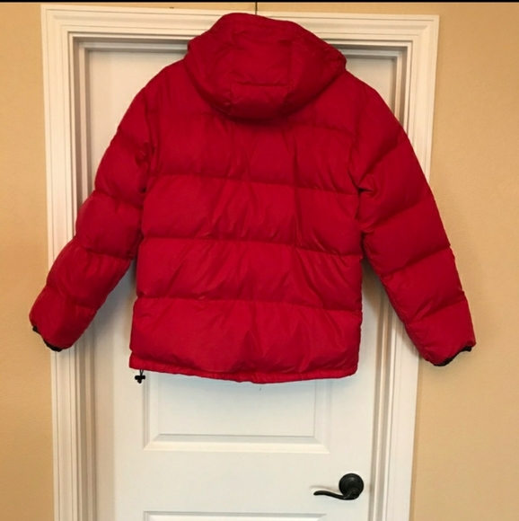 LANDS END goose down puff jacket - Picture 2 of 3